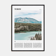 Yukon Travel Color Poster
