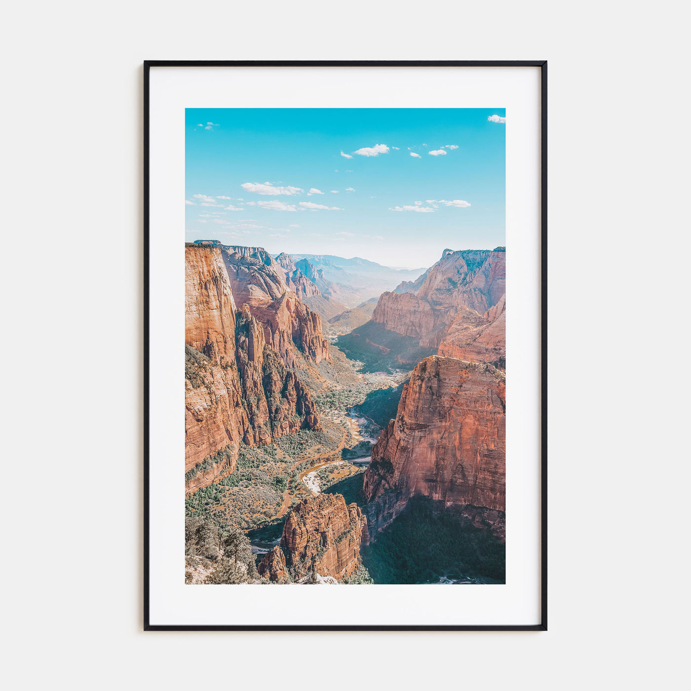 Zion National Park Photo Color Poster