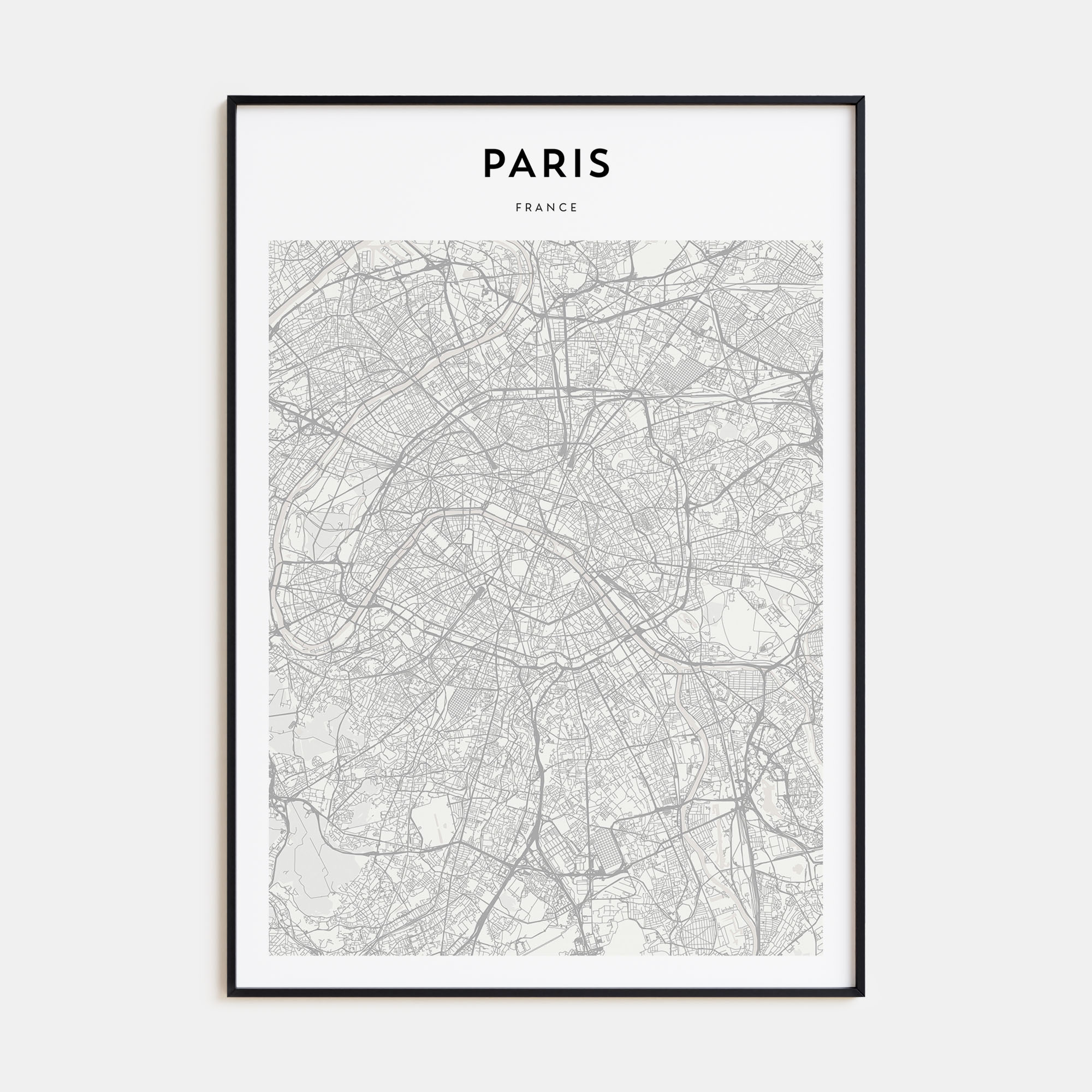 Map Portrait Posters · FrameThePrint