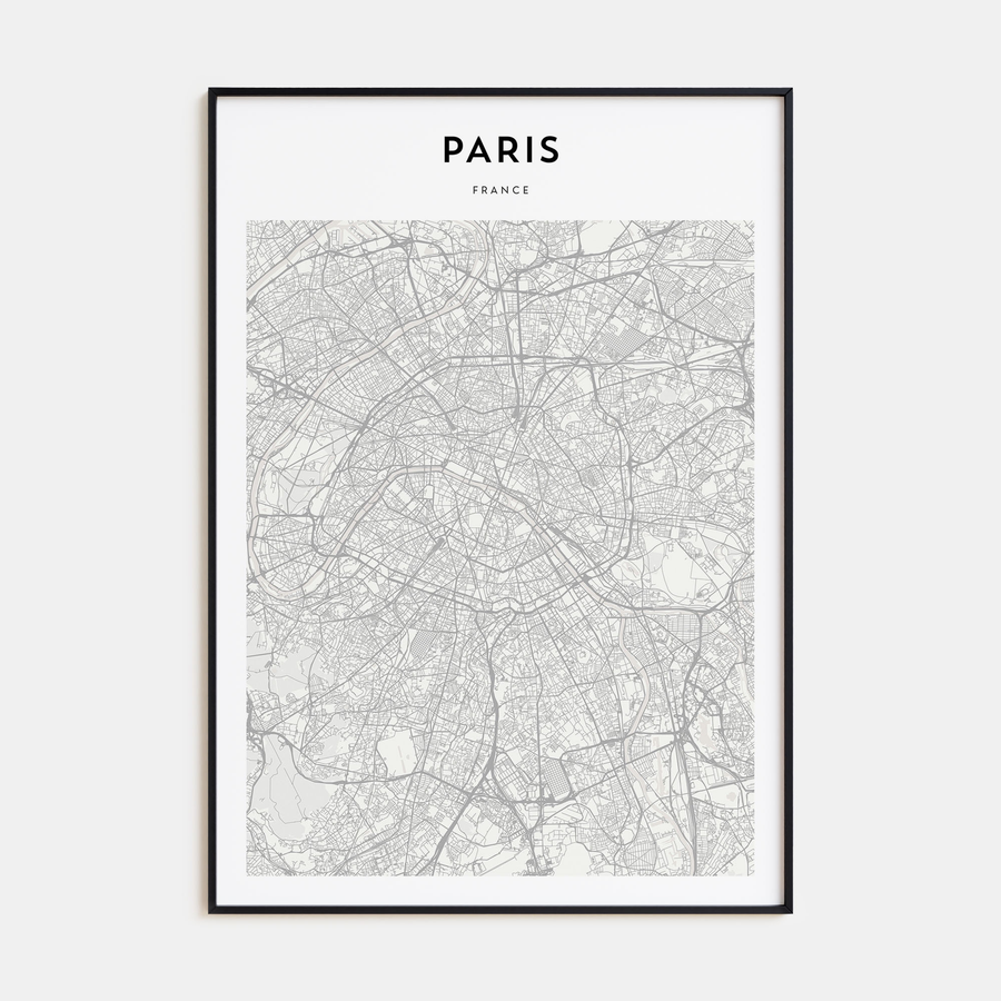 Map Portrait Posters