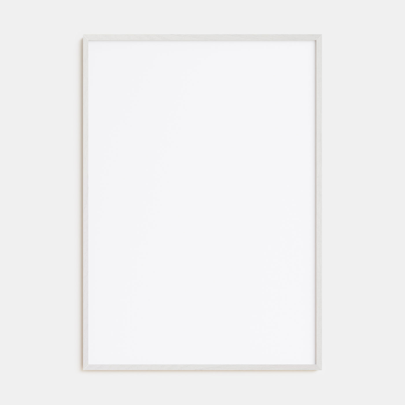 White Wood Frame
