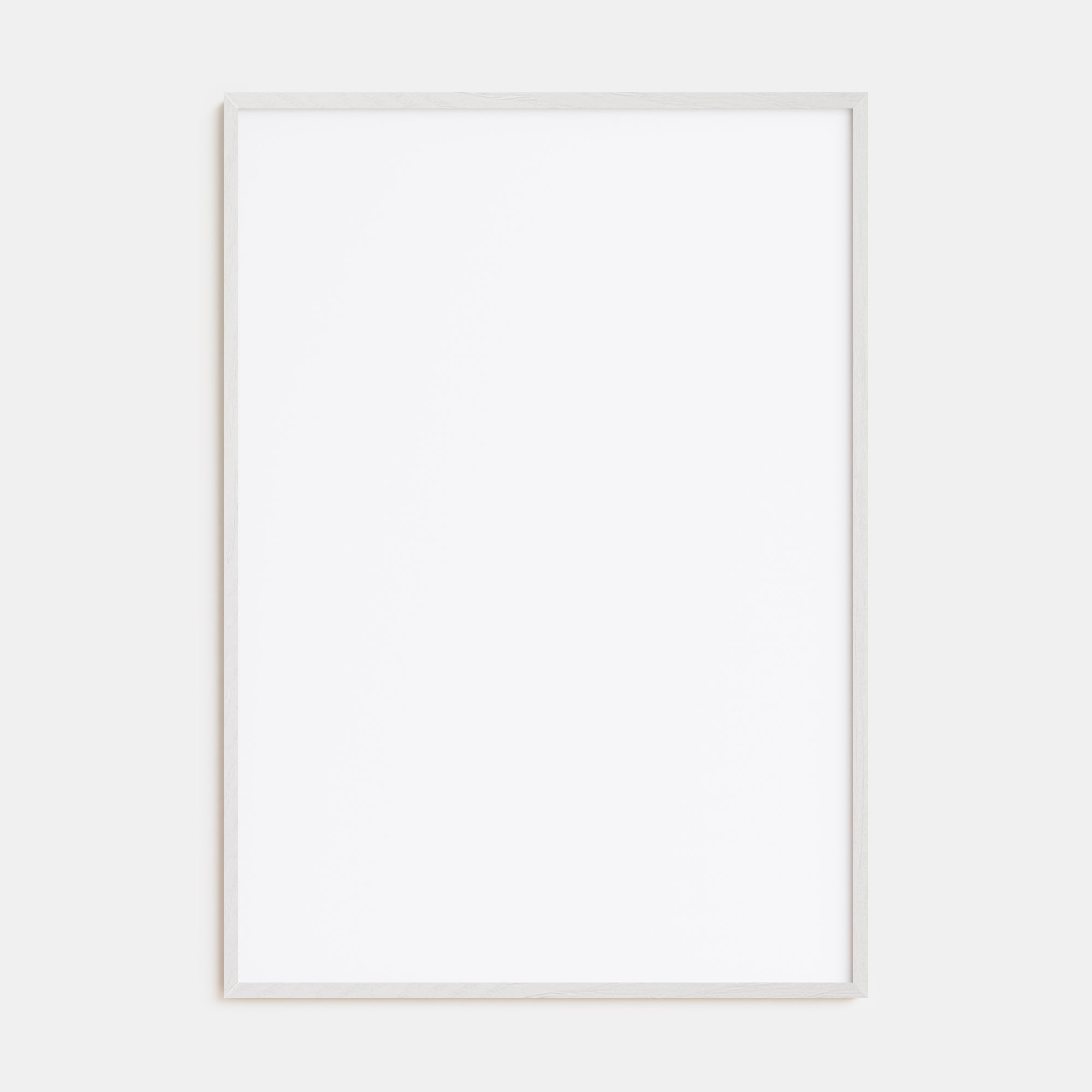 White Wood Frame