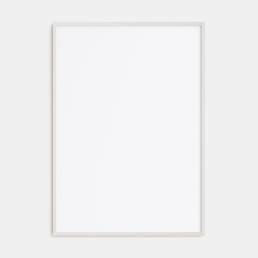 White Wood Frame