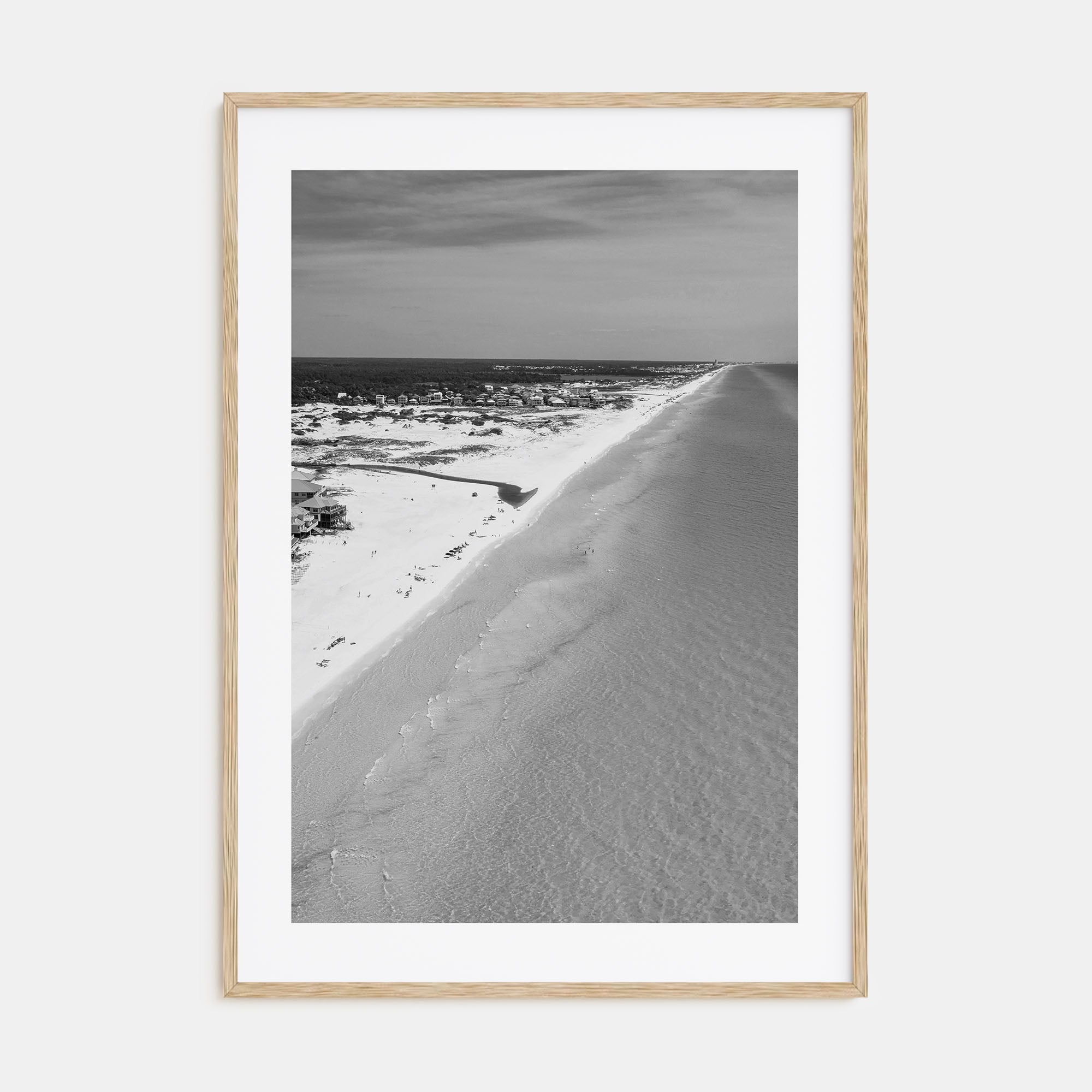 30A Photo B&W Poster