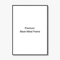 Black Wood Frame
