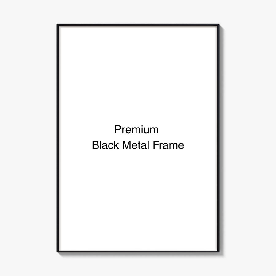 Black Wood Frame