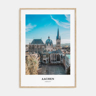 Aachen Portrait Color Poster