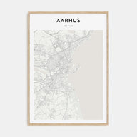 Aarhus Map Portrait Poster