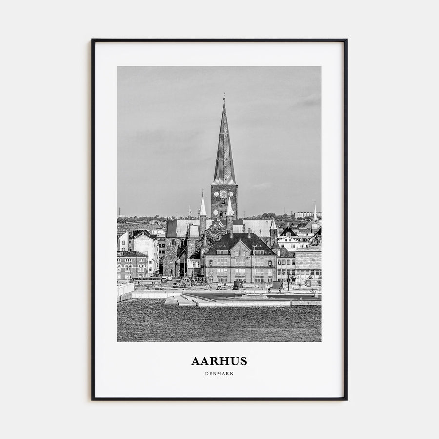 Aarhus Portrait B&W No 2 Poster