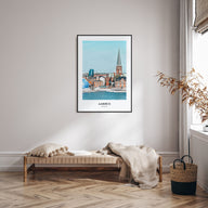 Aarhus Portrait Color Poster
