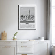 Aarhus Travel B&W No 1 Poster