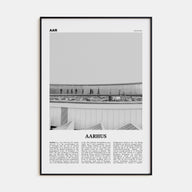 Aarhus Travel B&W No 2 Poster