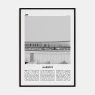 Aarhus Travel B&W No 2 Poster