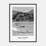 Abel Tasman National Park Portrait B&W Poster