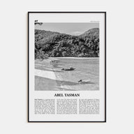 Abel Tasman National Park Travel B&W Poster