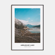 Abraham Lake Portrait Color Poster