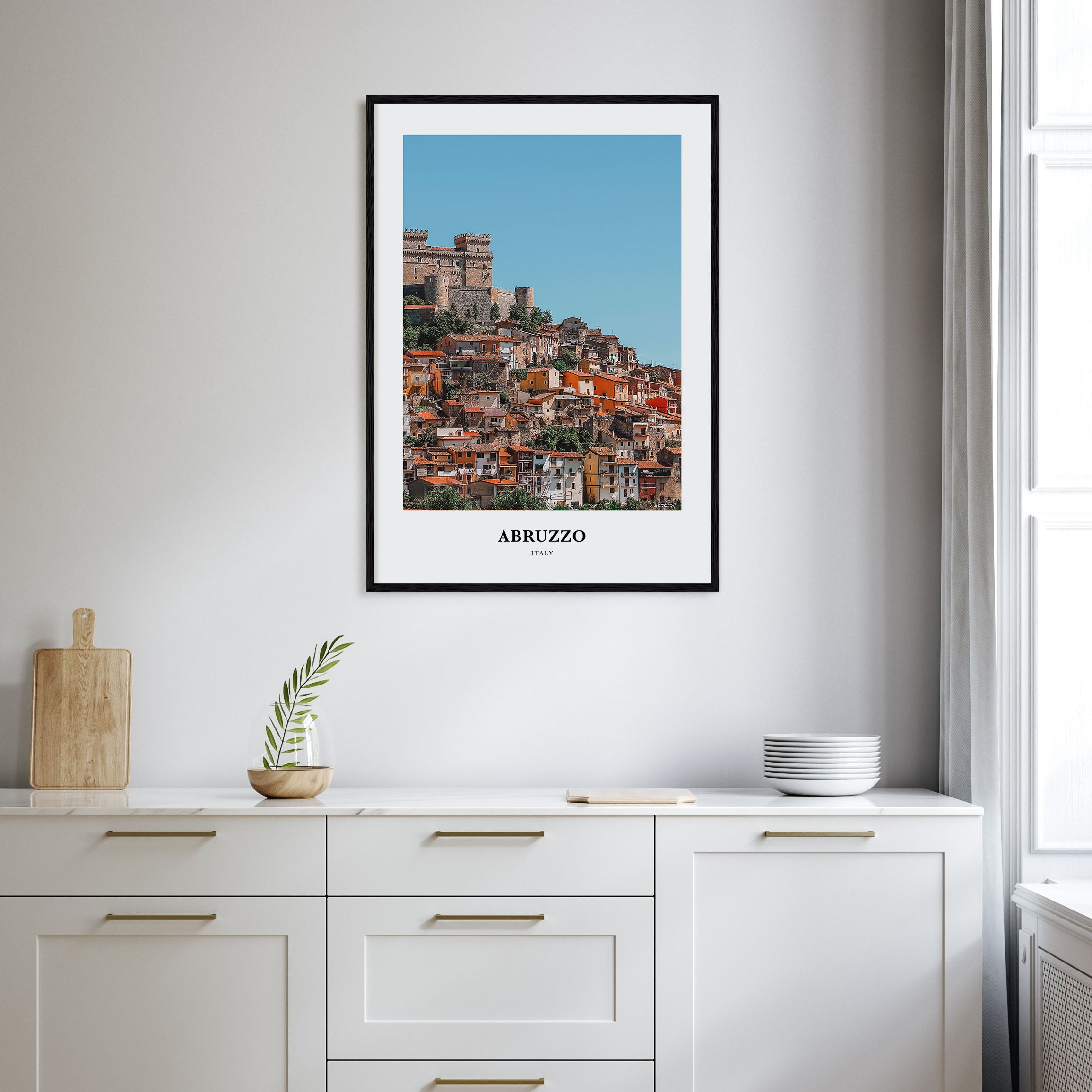 Abruzzo Portrait Color No 2 Poster