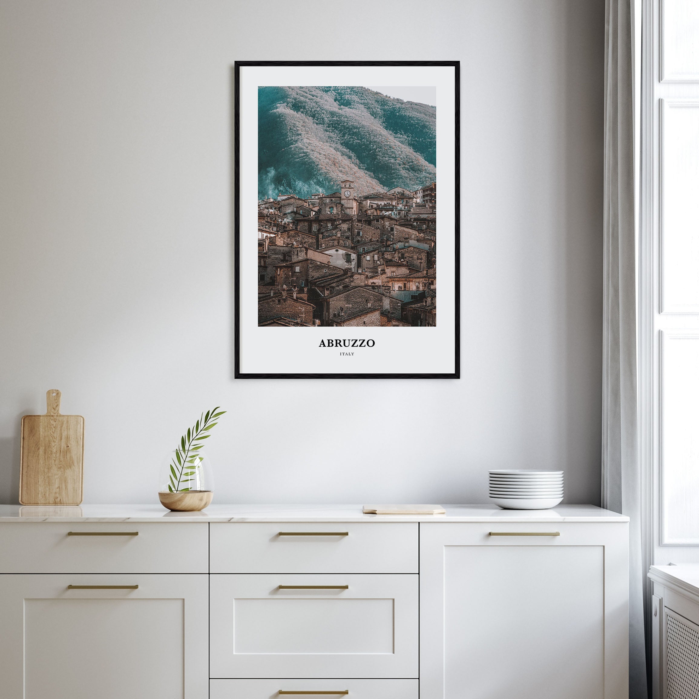 Abruzzo Portrait Color No 3 Poster