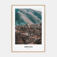 Abruzzo Portrait Color No 3 Poster