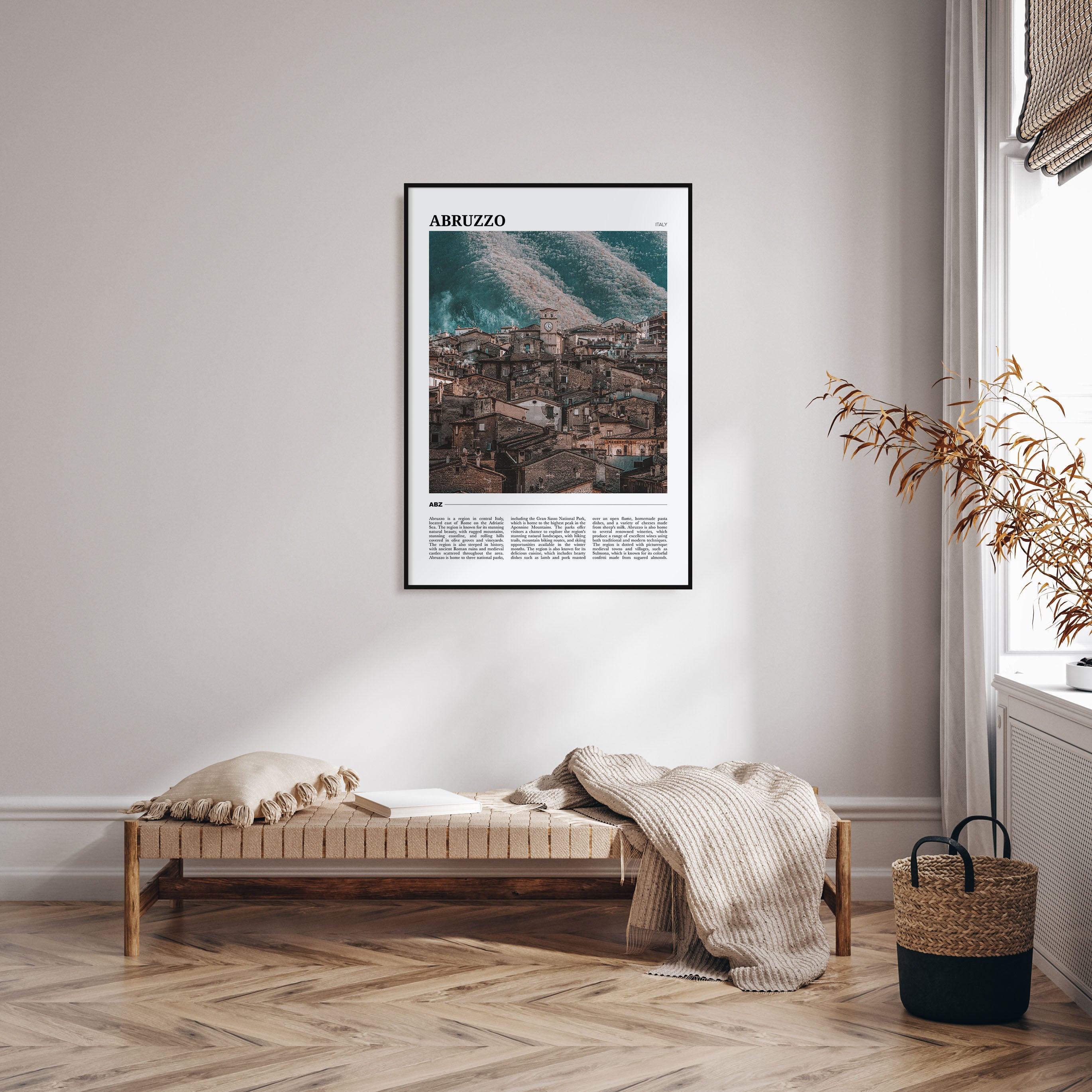 Abruzzo Travel Color No 3 Poster