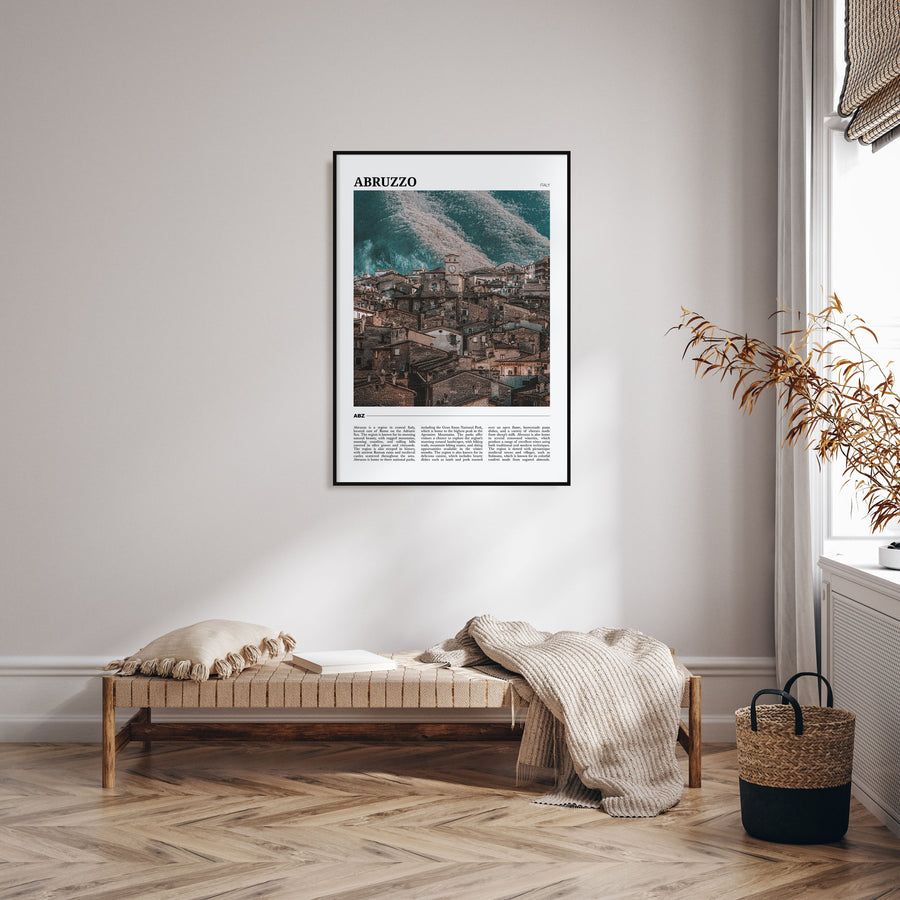 Abruzzo Travel Color No 3 Poster