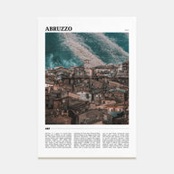 Abruzzo Travel Color No 3 Poster