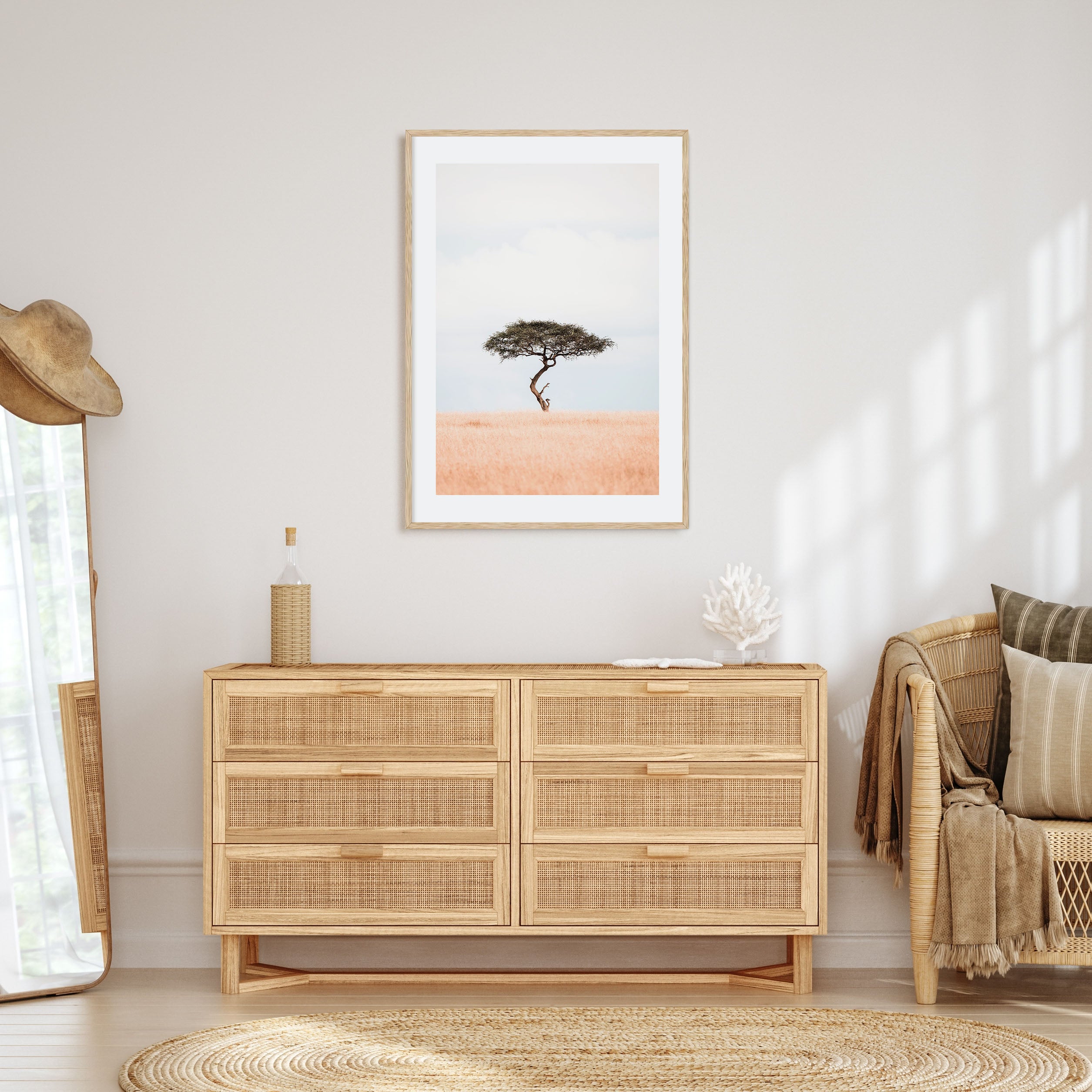 Acacia Tree Photo Color No 1 Poster