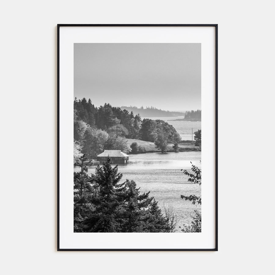 Acadia National Park Photo B&W Poster