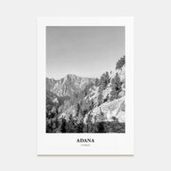 Adana Portrait B&W Poster