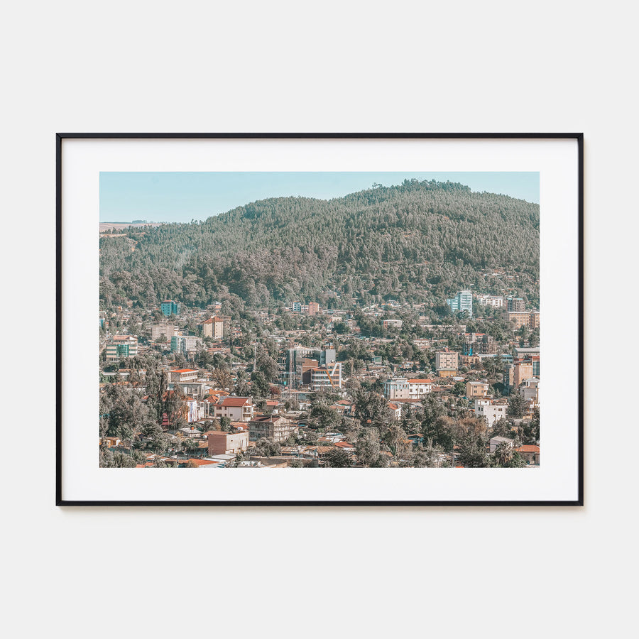 Addis Ababa Landscape Color Poster