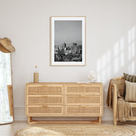 Addis Ababa Photo B&W Poster