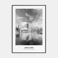 Adelaide Portrait B&W Poster