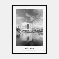 Adelaide Portrait B&W Poster