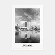 Adelaide Portrait B&W Poster