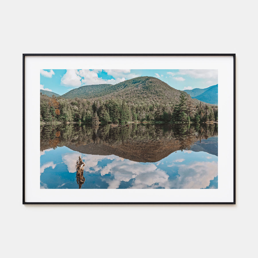 Adirondack Mountains Landscape Color Poster