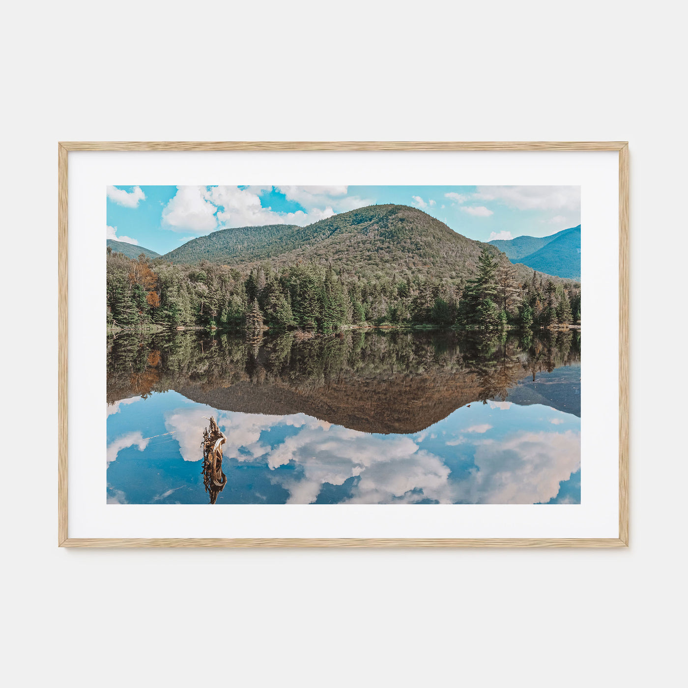 Adirondack Mountains Landscape Color Poster