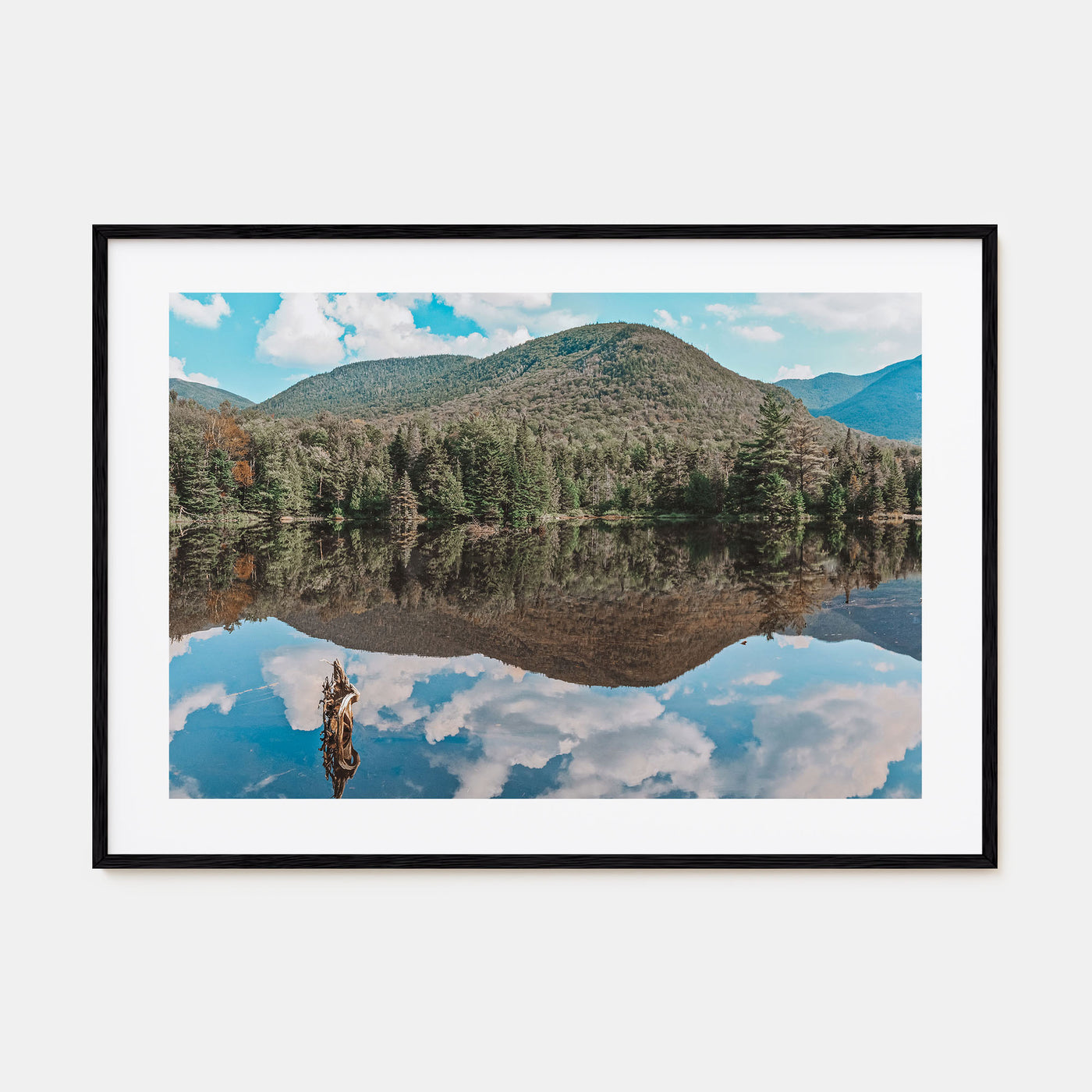 Adirondack Mountains Landscape Color Poster