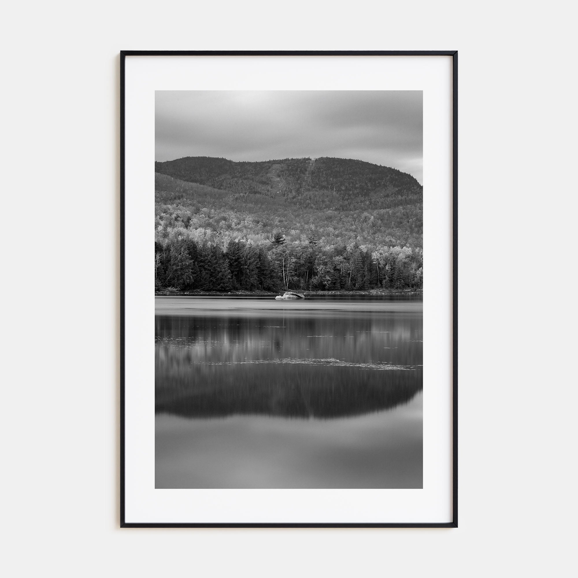Adirondack Mountains Photo B&W No 1 Poster