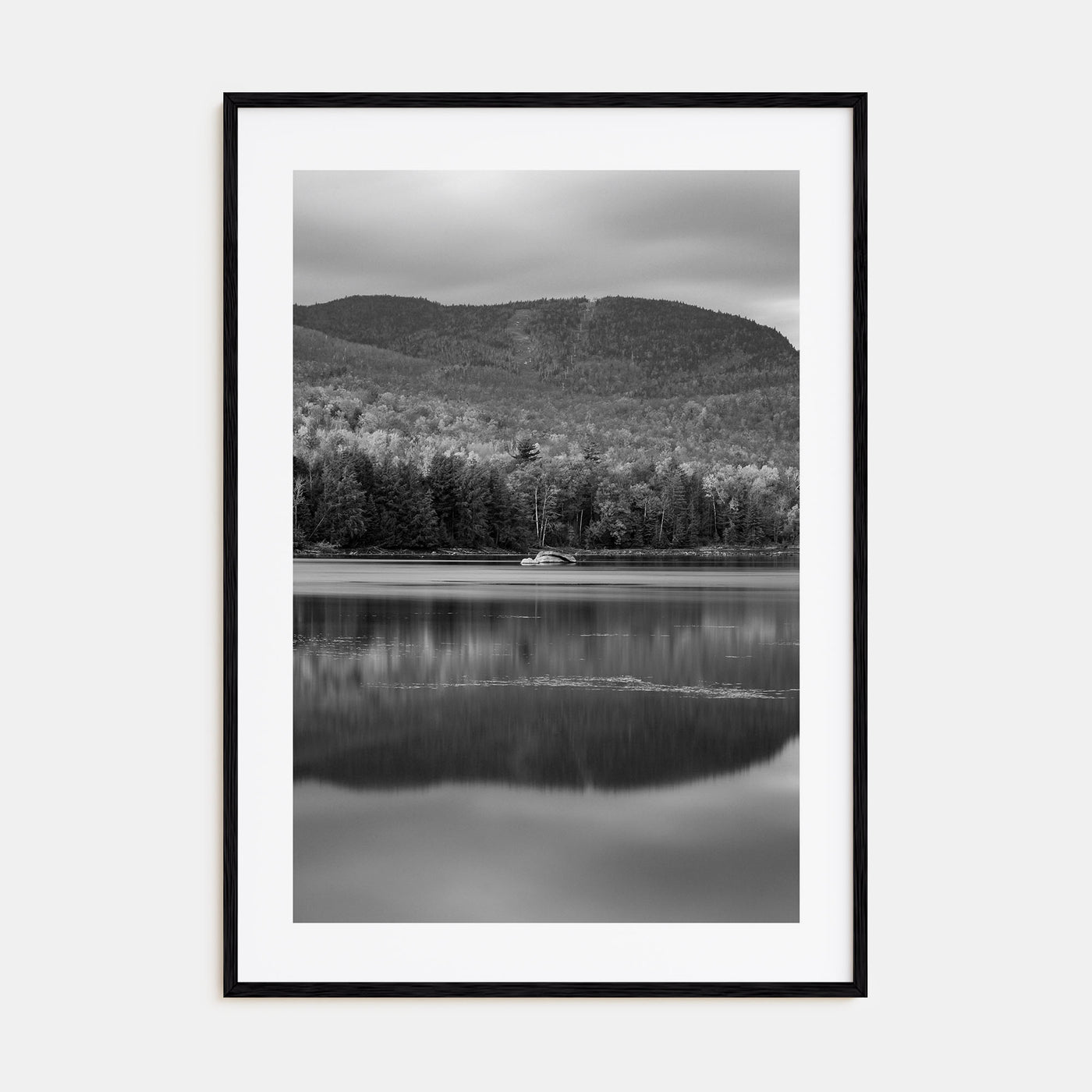 Adirondack Mountains Photo B&W No 1 Poster