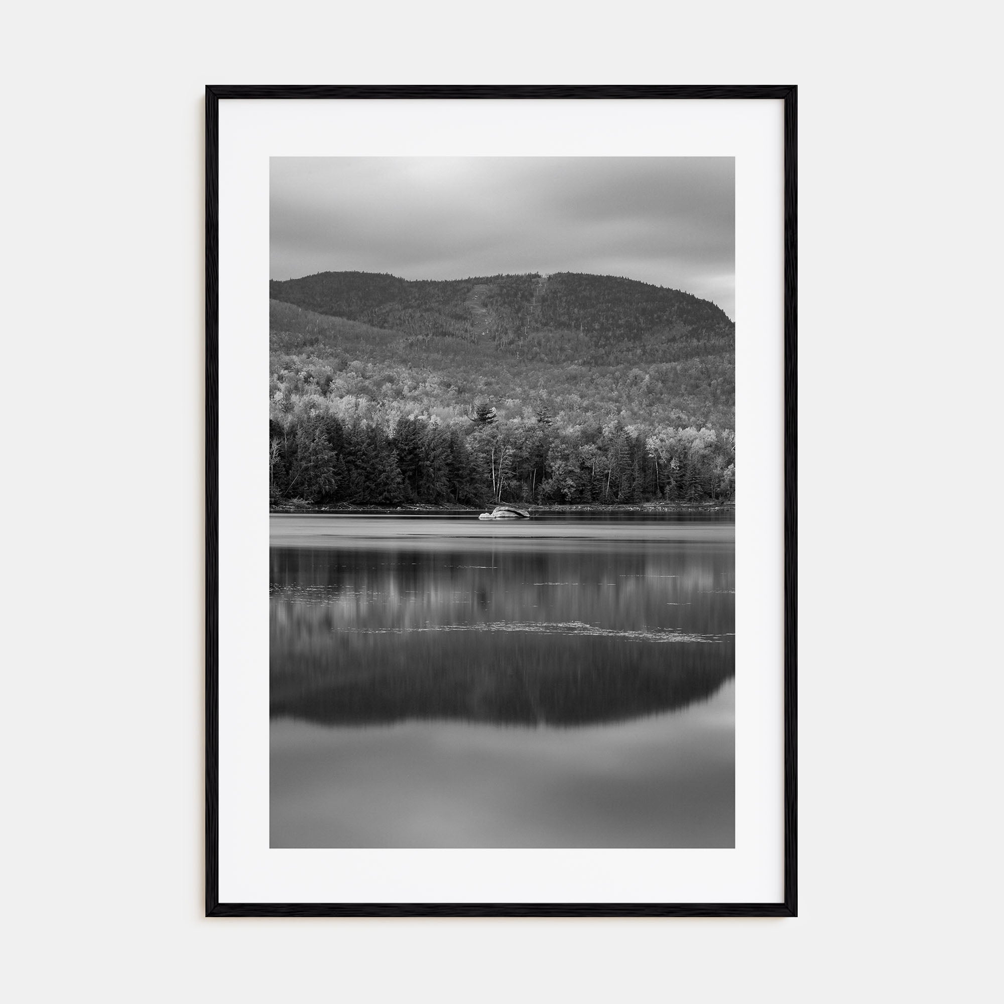 Adirondack Mountains Photo B&W No 1 Poster