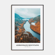Adirondack Mountains Portrait Color Poster