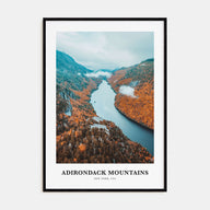 Adirondack Mountains Portrait Color Poster