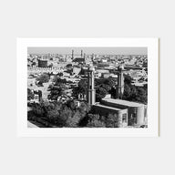 Afghanistan Landscape B&W Poster