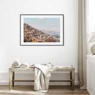 Afghanistan Landscape Color Poster
