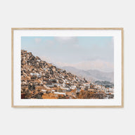 Afghanistan Landscape Color Poster