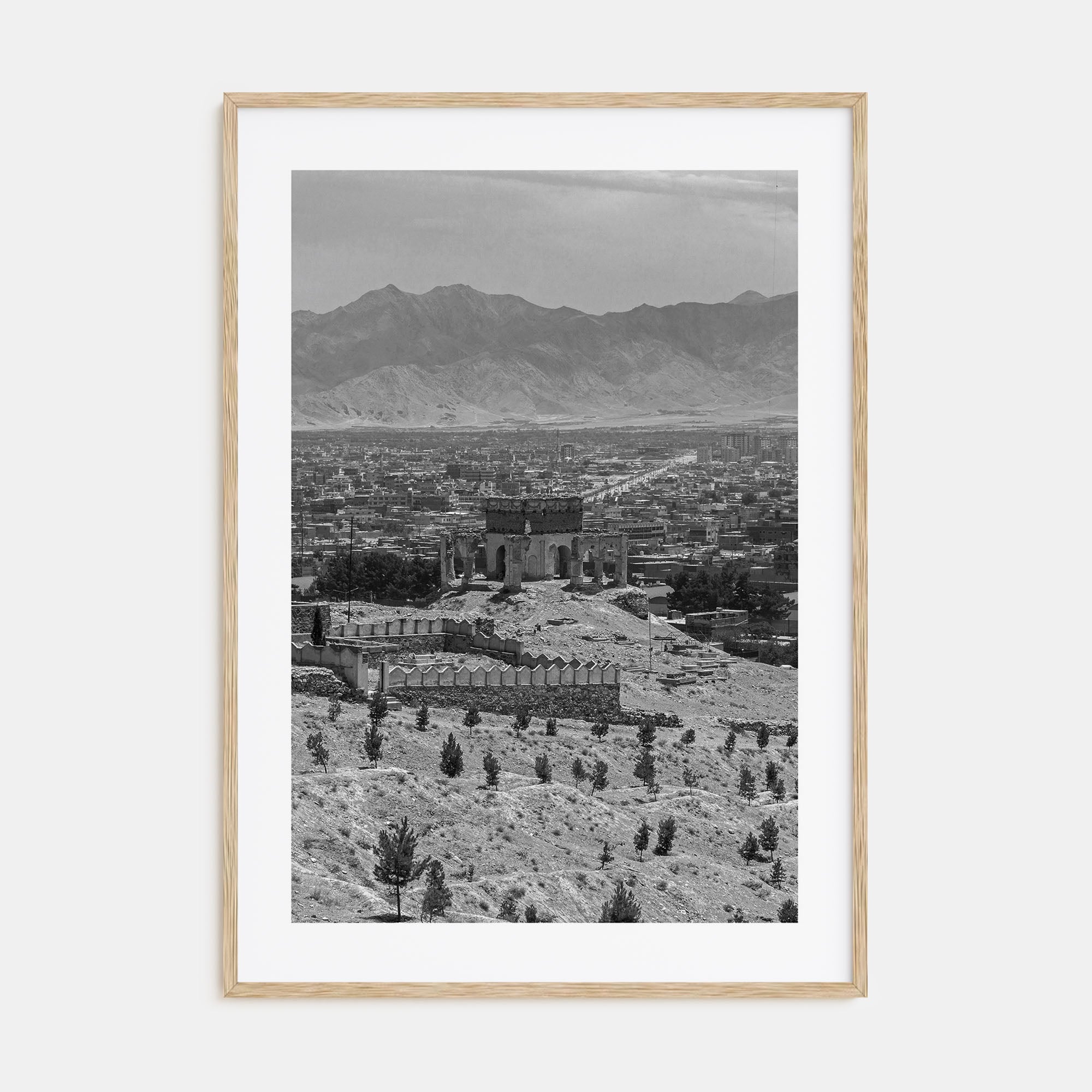 Afghanistan Photo B&W Poster