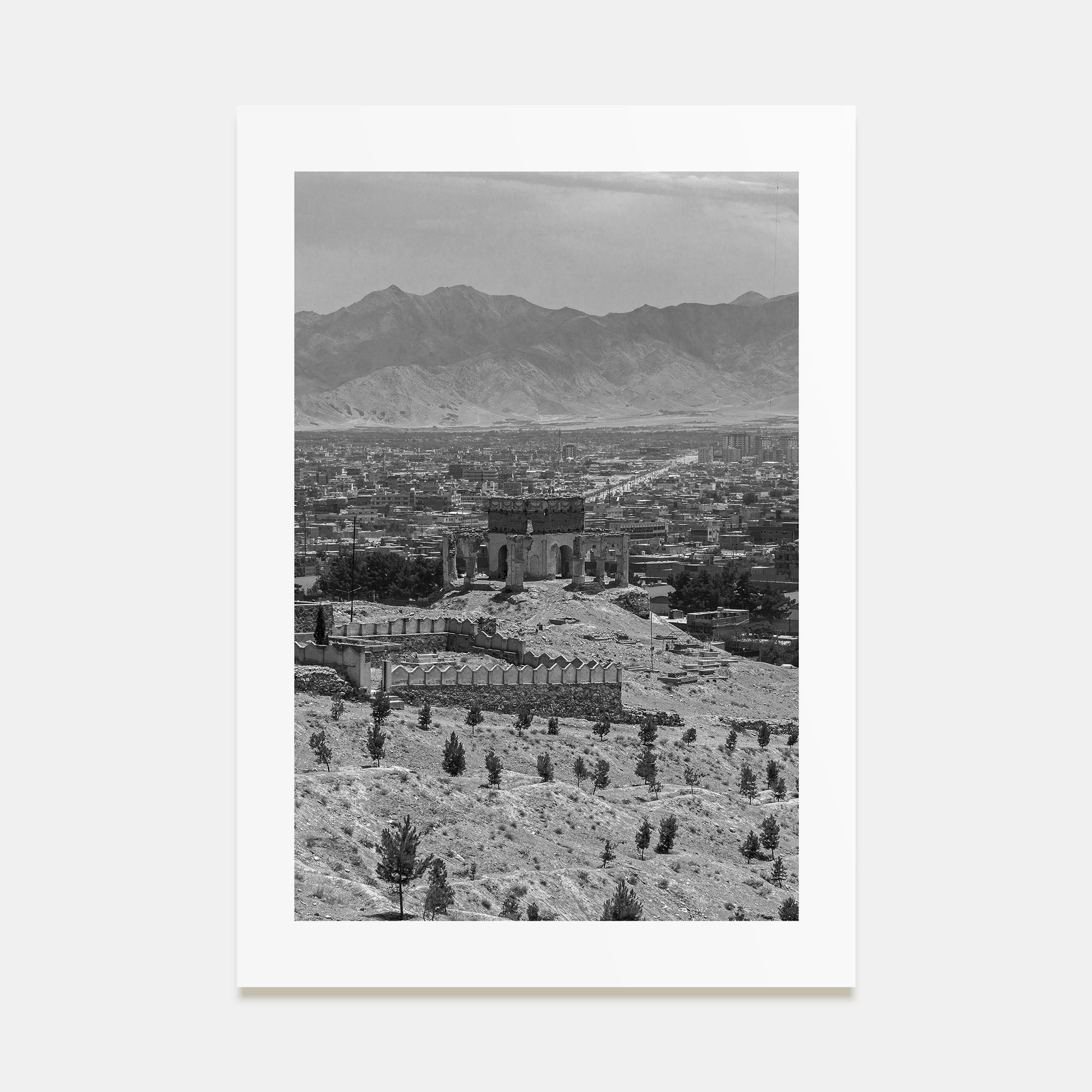 Afghanistan Photo B&W Poster