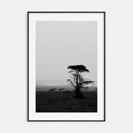 Africa Photo B&W Poster