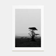 Africa Photo B&W Poster