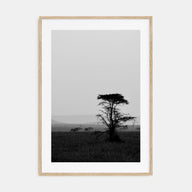 Africa Photo B&W Poster